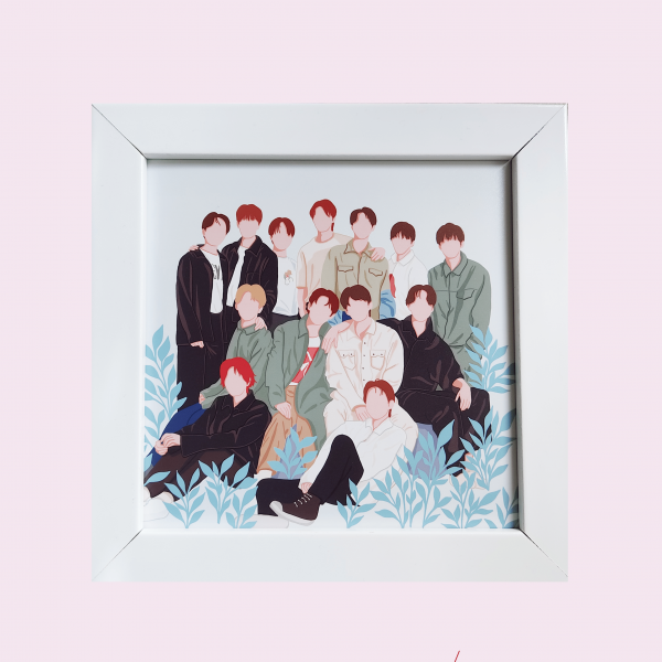 تابلو سونتین seventeen